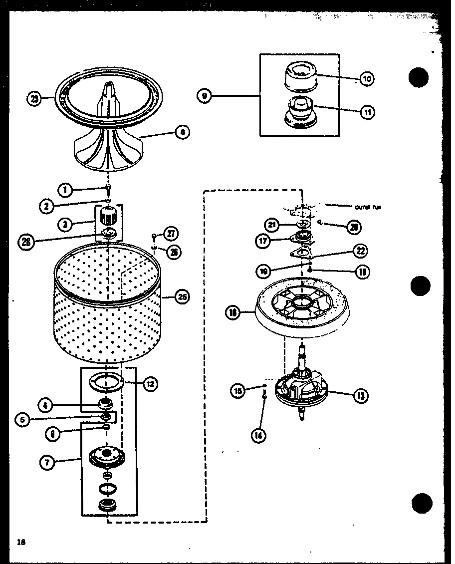 Amana LWD662/P7804723W null diagram