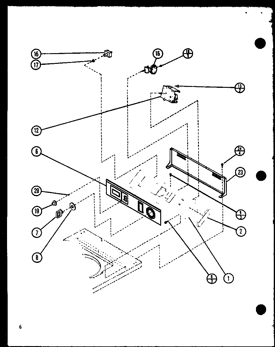Amana LWD450/P7762106W null diagram