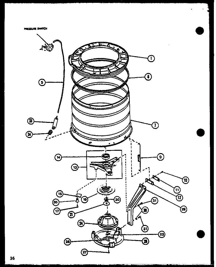 Amana LW2201G/P1118402WG (lw3403w/p1118419ww) (lw3403g/p1118420wg) (lw3403l/p1118421wl) diagram