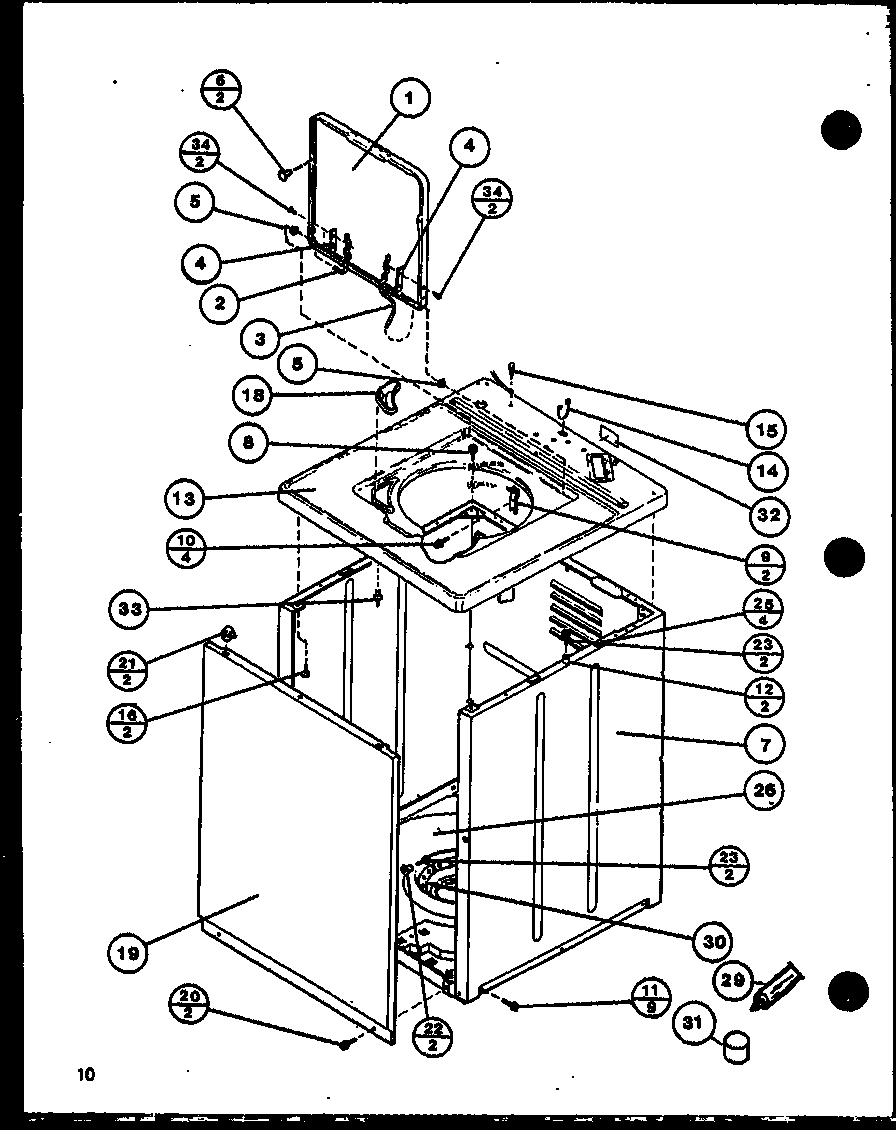 Amana LWD352W/P1122913W (lwd352w/p1122913w) (lwd352l/p1122914w) (lwd353w/p1122915w) (lwd353l/p1122916w) (lwd553w/p1122917w) (lwd553l/p1122918w) (cw2502l/p1128404w) (cw2502w/p1128403w) (cw3303w/p1128405w) (cw9003w/p1122807w) (lwd773w/p1122808w) (lwd773l/p1122809w) (lwd973w/p1122 diagram