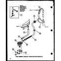 Amana LW2501W/P1164304WW pump assembly (lw3403w/p1164319ww) (lw3403g/p1164320wg) (lw3403l/p1164321wl) diagram