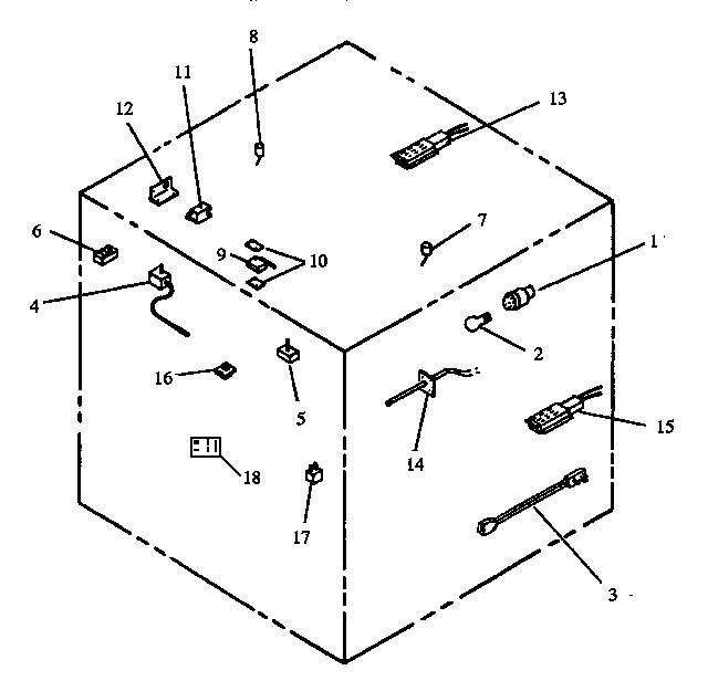 Caloric RST307-9310/ALL electrical components (rst354/all) (rst359/all) (rst361/all) (rst362/all) (rst369/all) (rst376/all) (rst380/all) (rst381/all) (rst387/all) (rst387uww/all) diagram