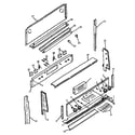 Amana ART660W-P1167301SW backguard parts (ar2t661lg/p1130979nl) (ar2t661lg/p1142615nlg) (ar2t661ww/p1130980nw) (ar2t661ww/p1142615nww) (arh664e/p1130981ne) (arh664ww/p1130982nw) diagram
