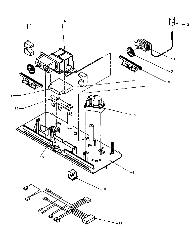 Amana TA18R3L-P1158307WL control panel diagram