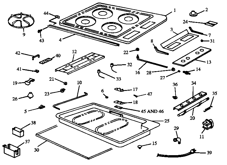 Caloric RTP302UH-P1131402NH main body (rtp306uh/p1131404nh) (rtp306uk/p1131404nk) (rtp306uk/p1142508nk) (rtp306ul/p1131404nl) (rtp306ul/p1142508nl) (rtp306uw/p1131404nw) (rtp306uww/p11311478n) (rtp306uww1/p1142508nww1) diagram