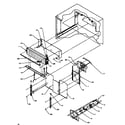 Amana TK18R3W-P1181710WW evaporator area diagram