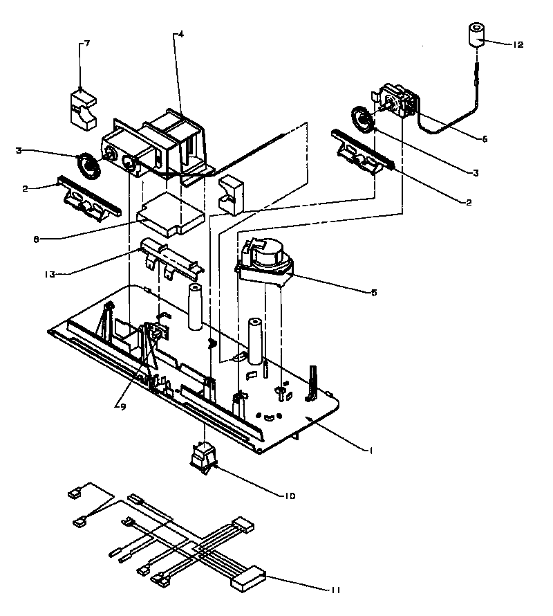Amana TK18R3W-P1181710WW control panel diagram