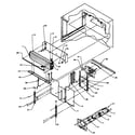 Amana TXI21A3W-P1182006WW evaporator area diagram