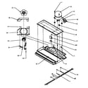 Amana TXI21A3W-P1182006WW compressor compartment diagram