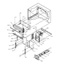 Amana TXI25R4W-P1185301WW evaporator area diagram