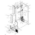 Amana TXI25R4W-P1185301WW cabinet back diagram
