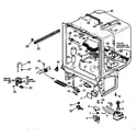 Modern Maid DDW950B/P1173810W tub parts diagram