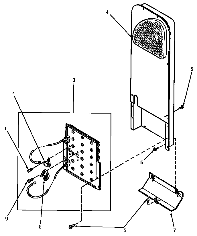Speed Queen NE6813 heater box diagram