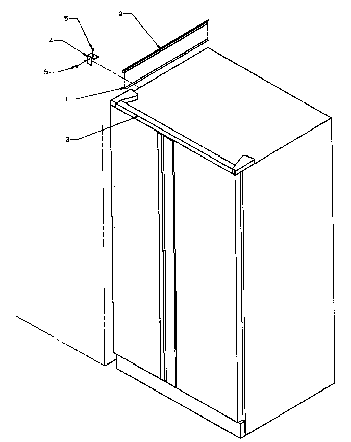 Amana BI8-P1107201W bi8 trim kit assembly diagram