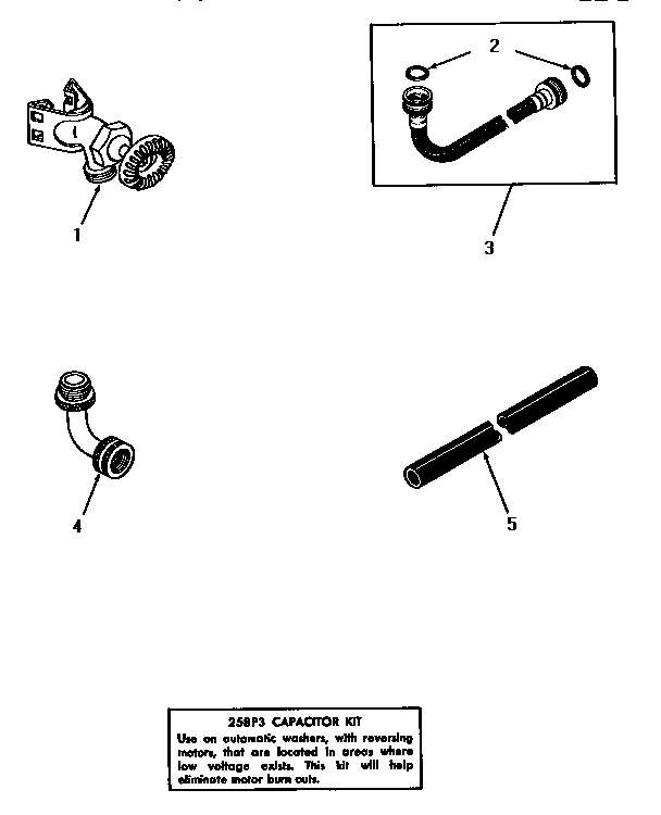Speed Queen DA9000 accessories diagram