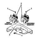 Speed Queen DA3691 mixing valve (starting serial # s11n287 and 21r99118) diagram