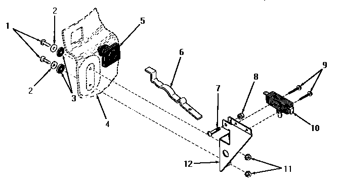 Speed Queen DA3691 door safety switch diagram