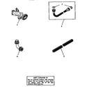 Speed Queen DA3691 accessories diagram