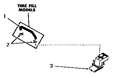 Speed Queen DA6201 water inlet & filler hose (through #s11n286 & 21r99117) diagram