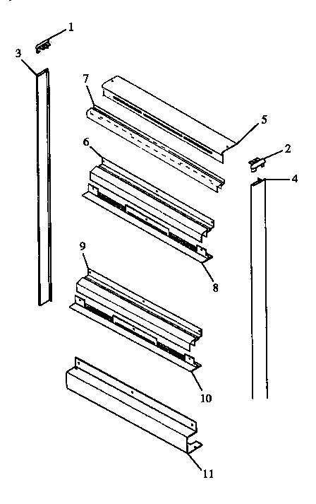 Amana AO27DGW1-P1132514N trim diagram