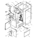 Amana BCA18TA002A/P1177201C cabinet assembly diagram