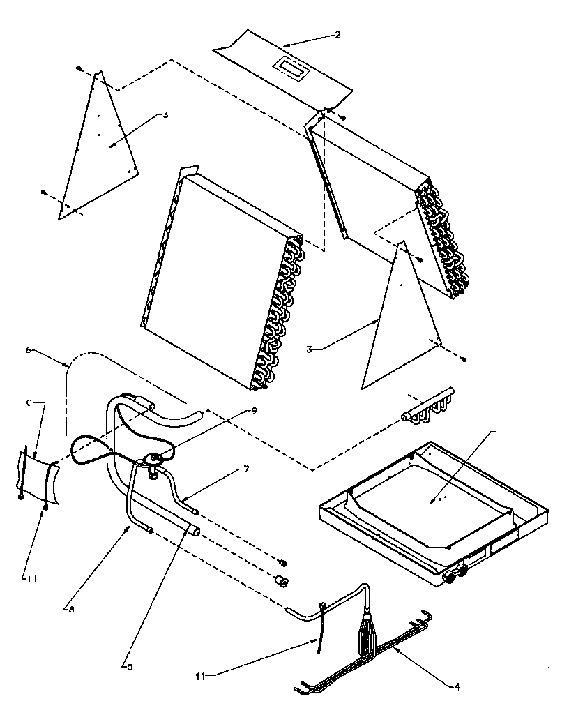 Amana BCA48TA002A/P1177206C "a" coil assembly diagram