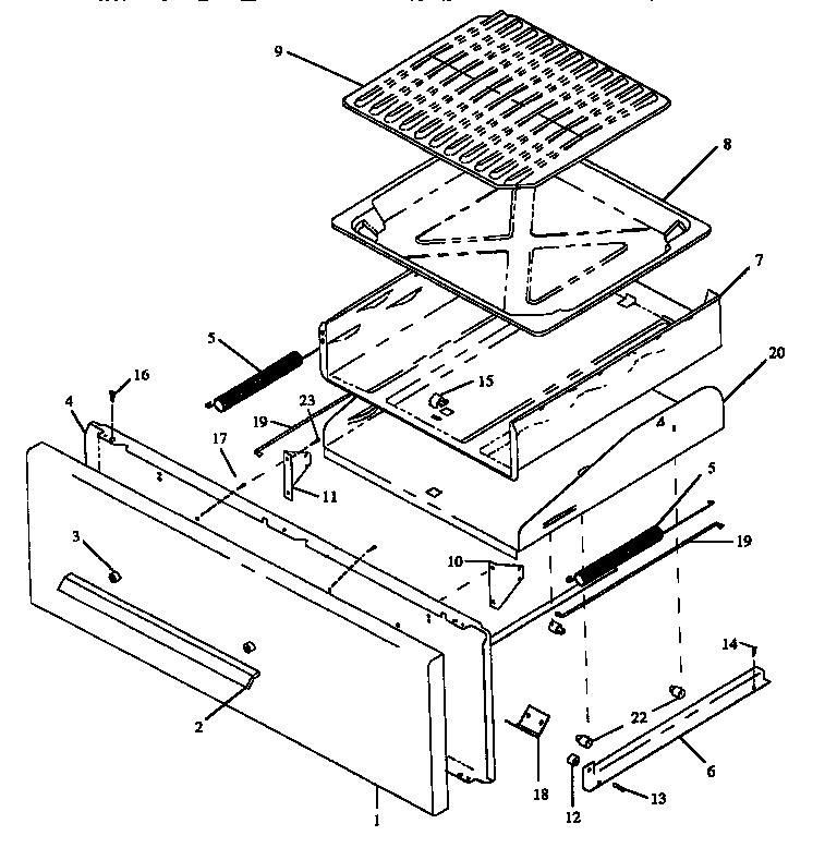 Caloric RBK24AA093M-P1142946NW broiler components diagram