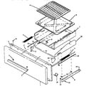 Caloric RBK22AA093M-P1142718NW broiler components diagram