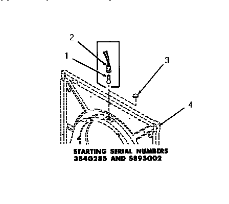 Speed Queen DG9031 drum light & cover plate diagram