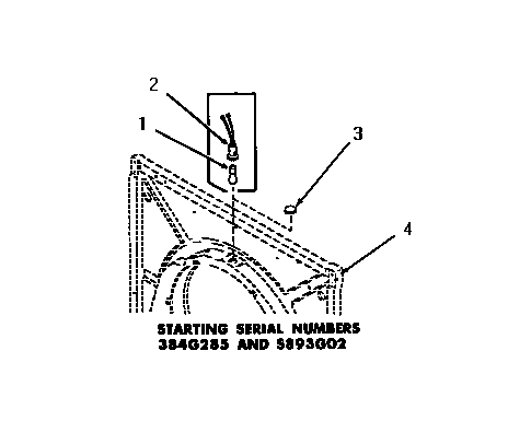 Speed Queen DG1030 drum light & cover plate diagram