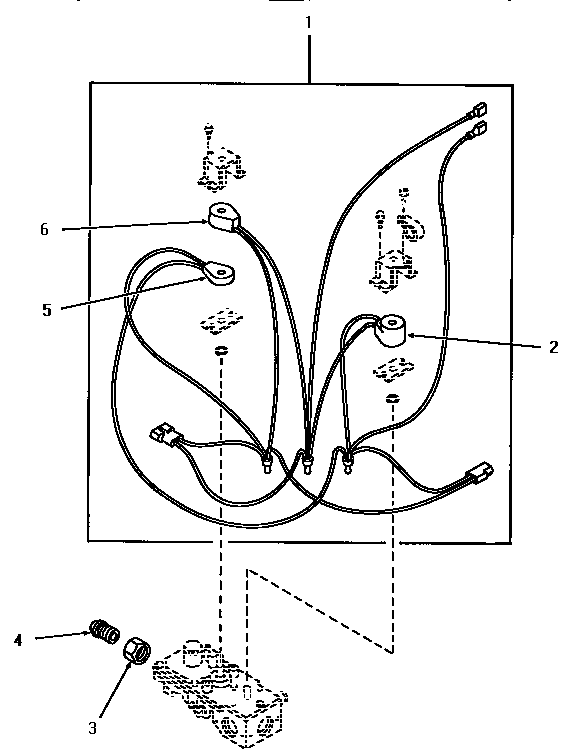 Speed Queen HG9260 56225 gas valve assembly diagram