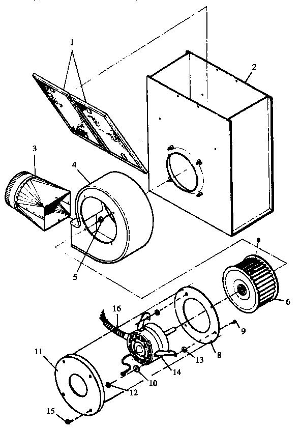 Amana AKM1C/P8554905S ventilation section (akde5e/p1131742ne) (akde5ww/p1131742nww) (akdh4c/p8591802s) (akdh5e/p1154401s) (akdh5w/p1154402s) (cakde5e/p1131743ne) (cakde5ww/p1131743nww) (cakdh5e/p1154403s) diagram