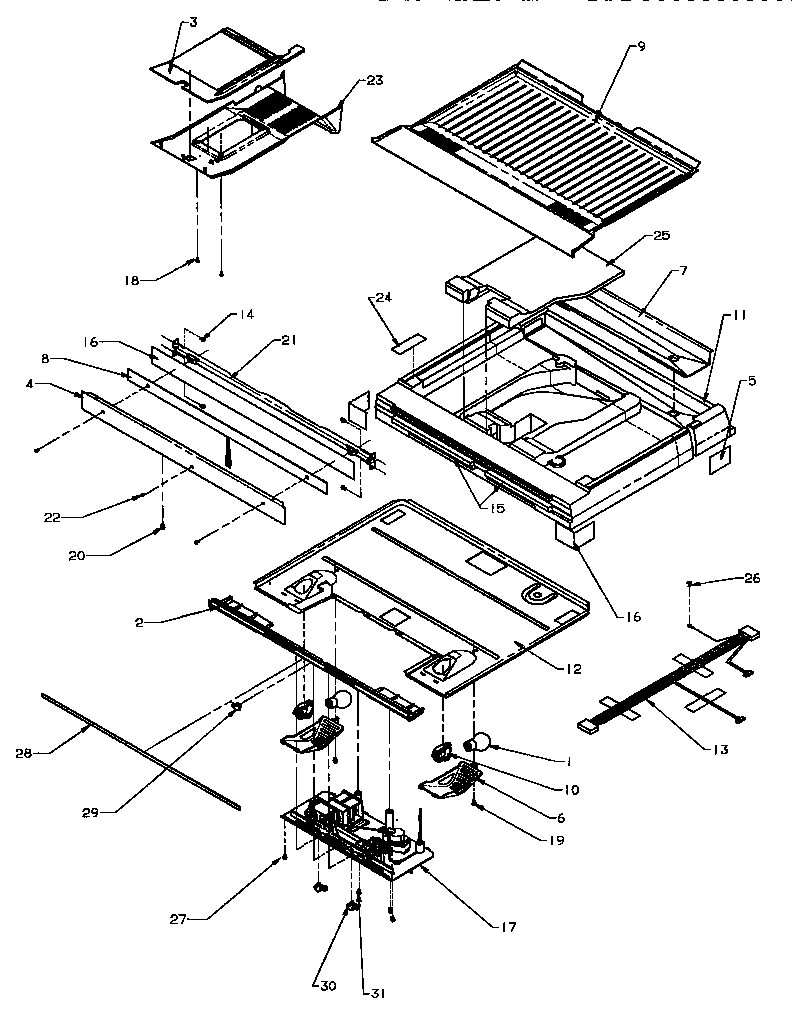 Caloric GTG18AL/P1181714WL divider block diagram