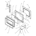 Amana RBG635T/P1191303M door assembly diagram