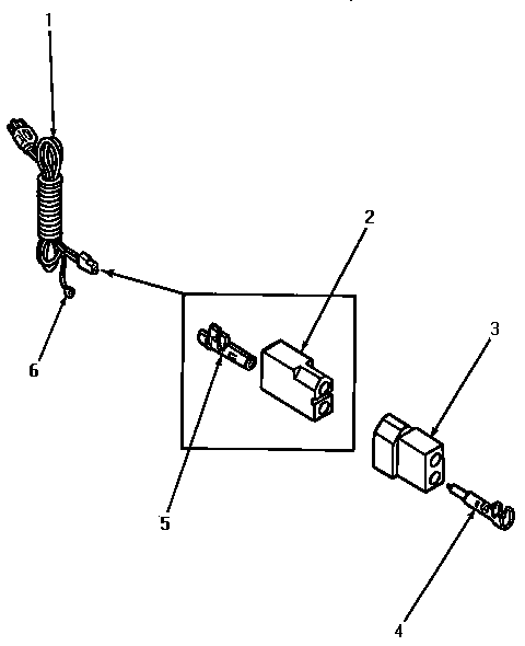 Speed Queen KG6539 power cord diagram