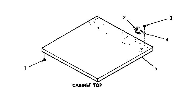 Speed Queen DE6230 cabinet top diagram