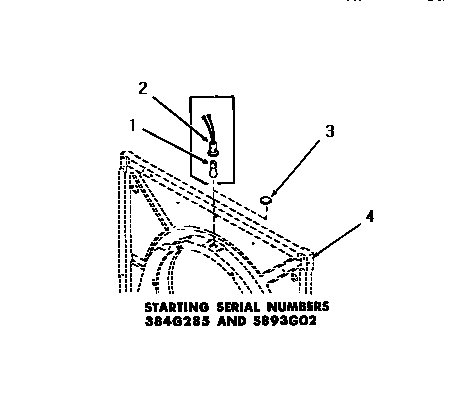Speed Queen DE6230 drum light & cover plate diagram