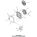 Speed Queen DE3670 loading door (starting serial numbers 31v9369 and s66y581) diagram