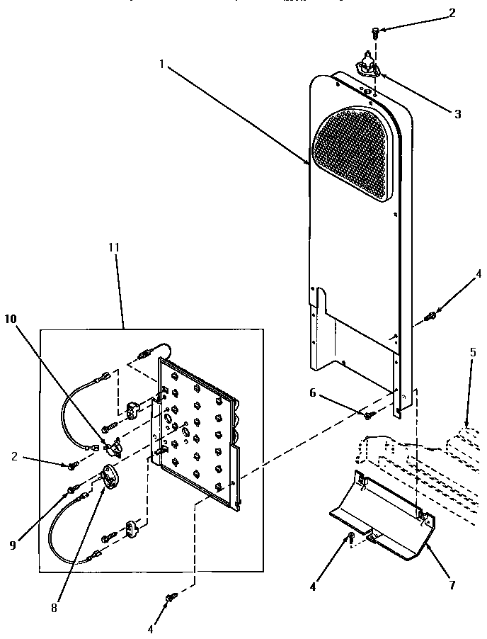 Speed Queen KE6533 heater box diagram
