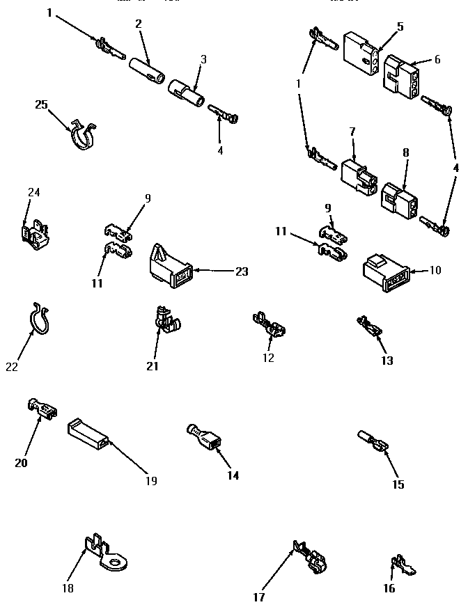 Speed Queen KE6533 terminals diagram