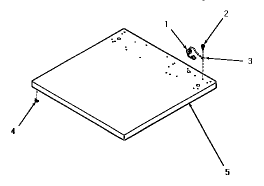 Speed Queen FE9171 cabinet top diagram