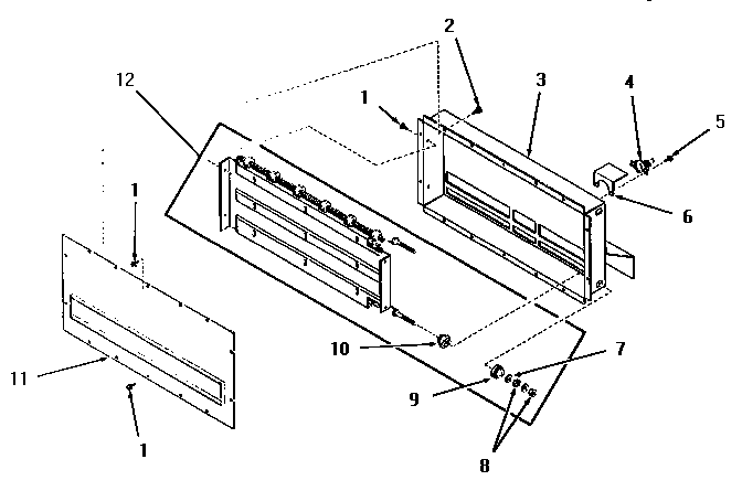Speed Queen FE6031 heater box diagram