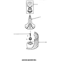 Speed Queen AWM392L agitator & drive bell (awm392l) (awm392w) (awm393l) (awm393w) diagram