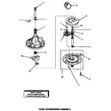 Speed Queen AWM392L 34526 transmission assembly (awm392l) (awm392w) (awm393l) (awm393w) diagram
