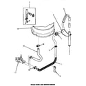 Speed Queen AWM392L drain hose & siphon break (awm392l) (awm392w) (awm393l) (awm393w) diagram