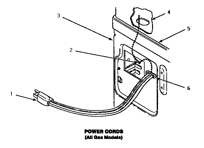 Speed Queen AGM379 power cord (agm379) (agm399) (agm409l) (agm409w) (agm429w) diagram