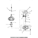 Speed Queen AA4210 30978 transmission assembly components diagram