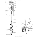 Speed Queen DA3210 25178 pump assembly diagram
