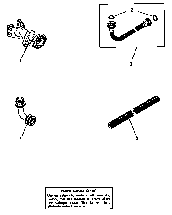 Speed Queen DA3210 accessories diagram