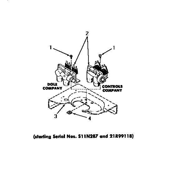 Speed Queen FA6123 mixing valves diagram